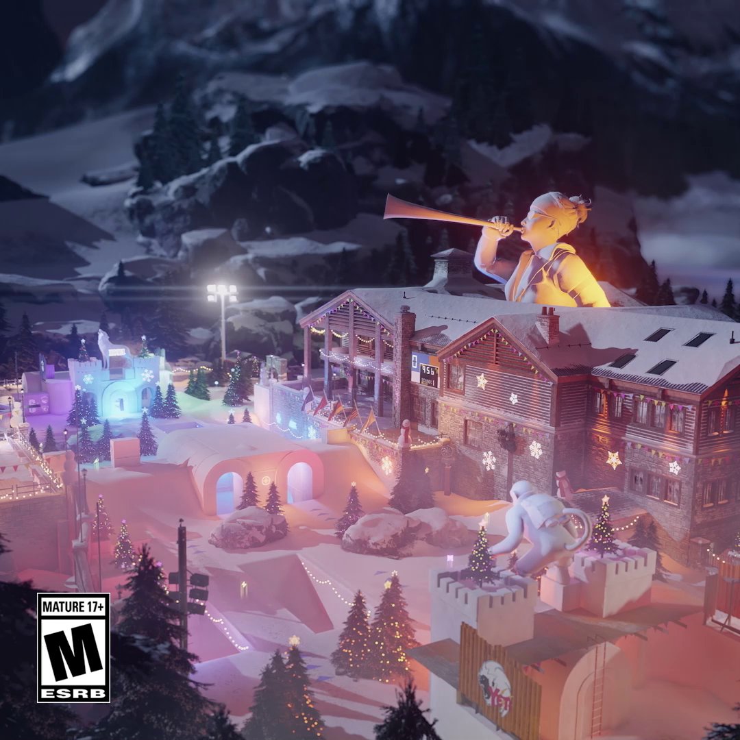 The Holiday Snow Brawl is back! Experience the return of the Capture the Flag game mode, set in a revisited night-time Chalet, from December 16th to January 6th!