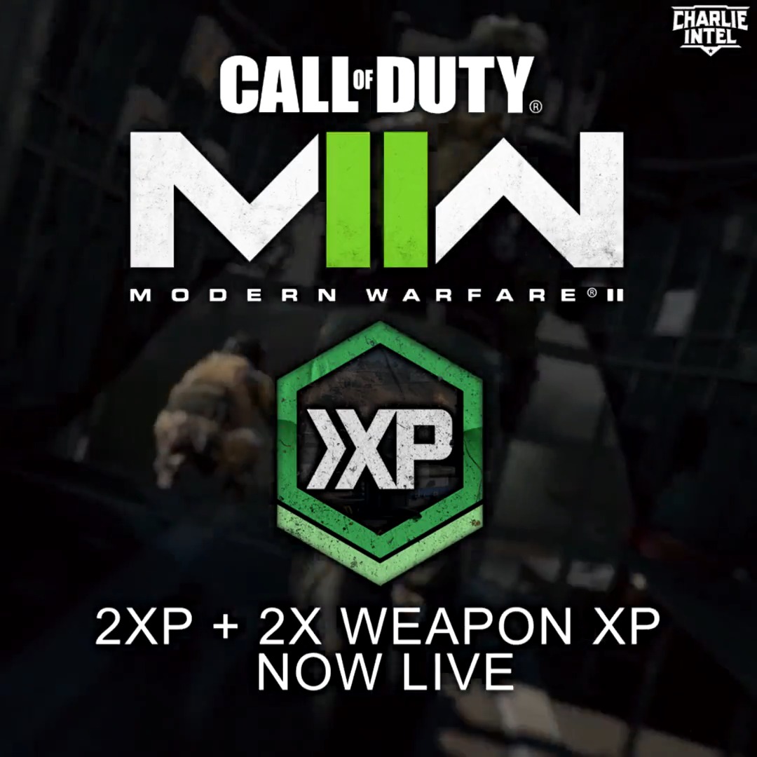 Double XP + Double Weapon XP is now live in #ModernWarfare2 and #Warzone2. It ends December 19 at 10am PT!