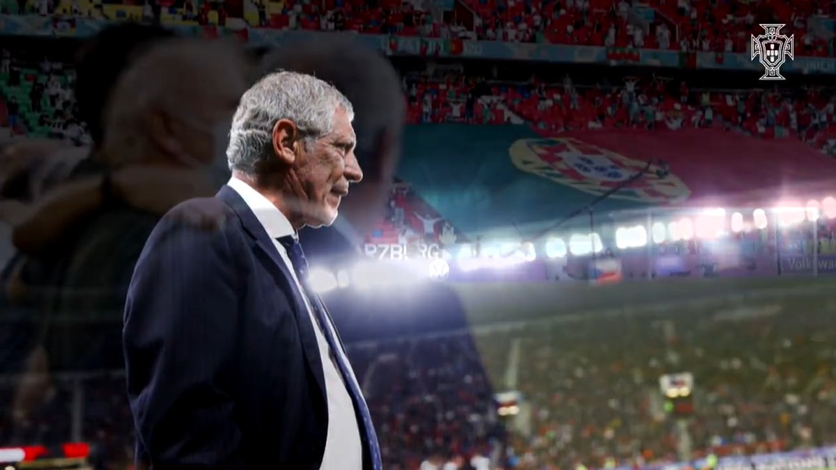 A mensagem de despedida de Fernando Santos. (via Portugal)