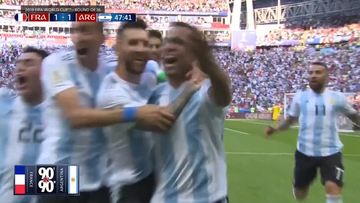 France-Argentina delivered a thrilling 4-3 epic duel the last time they faced off in the 2018 FIFA World Cup 🔥⚔️ Will France come out on top again in 2022?
