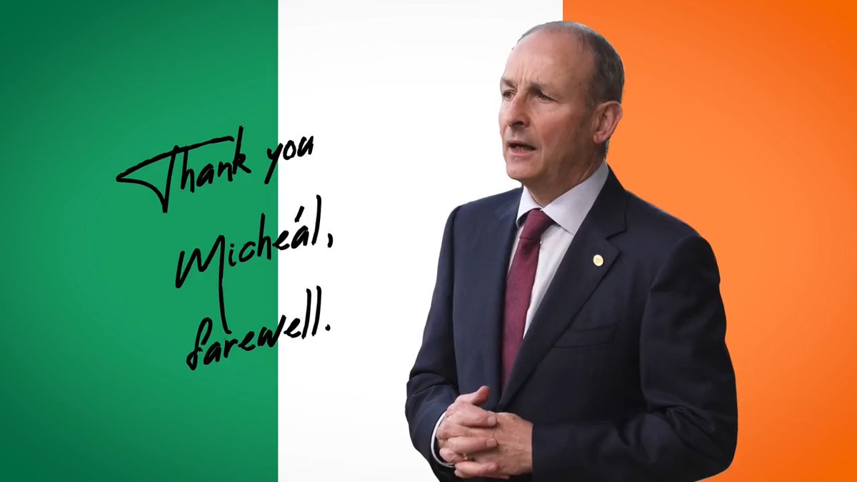 Dear Micheál Martin we will miss your soft-spoken ways and your constructiveness at the #EUCO table — always looking for a positive way forward and exploring compromise solutions. Thank you. We wish you all the best. Go raibh maith agat agus gach rath ort!