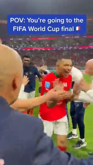 Drop a 🇫🇷 if you are rooting for France in the FIFA World Cup final! 🙌