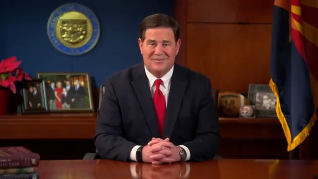Thank you to all Arizonans for entrusting me with the privilege of being governor of this great state for the past eight years.
