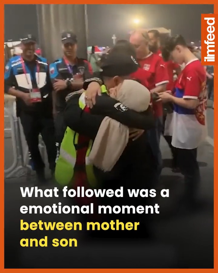 EMOTIONAL: Mother Surprises Son at World Cup