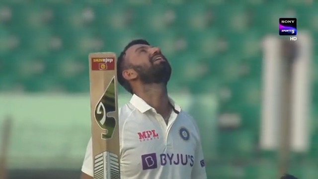 A moment we all waited for 47 months - A Test century from Cheteshwar Pujara.