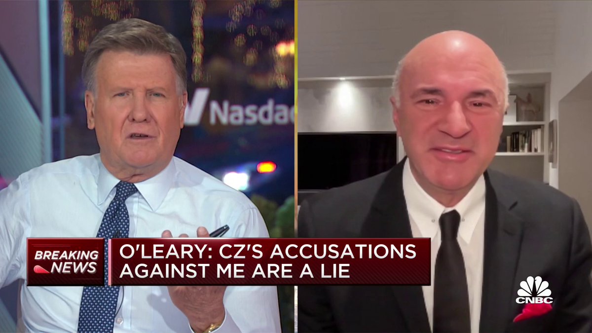 "You said #crypto was worthless and rat poison. And then six months later you were a #Bitcoin bull. Did that conversion coincide with the $15 million you got from FTX?" Joe Kernen asks Kevin O'Leary aka Mr. Wonderful.