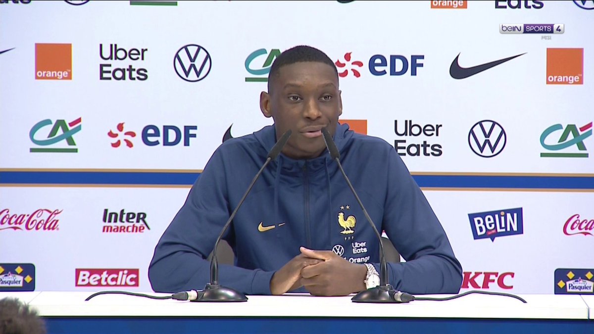 🏆 #beINFWC2022 #beINBLEUS 🎙Randal Kolo Muani sur Lionel Messi : "J'ai déjà joué contre lui quand j'étais au FC Nantes, ça n'a pas trop changé ma vie !"