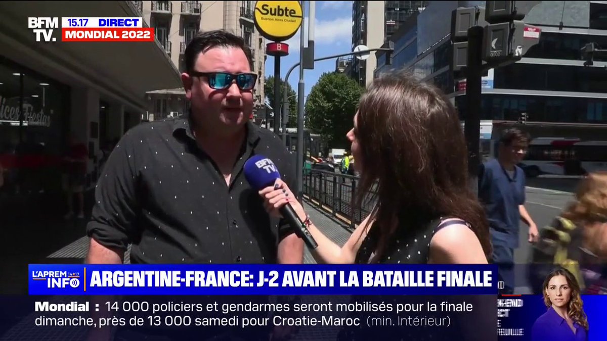 🇦🇷🇫🇷 À Buenos Aires, les Argentins sont optimistes avant la finale de dimanche