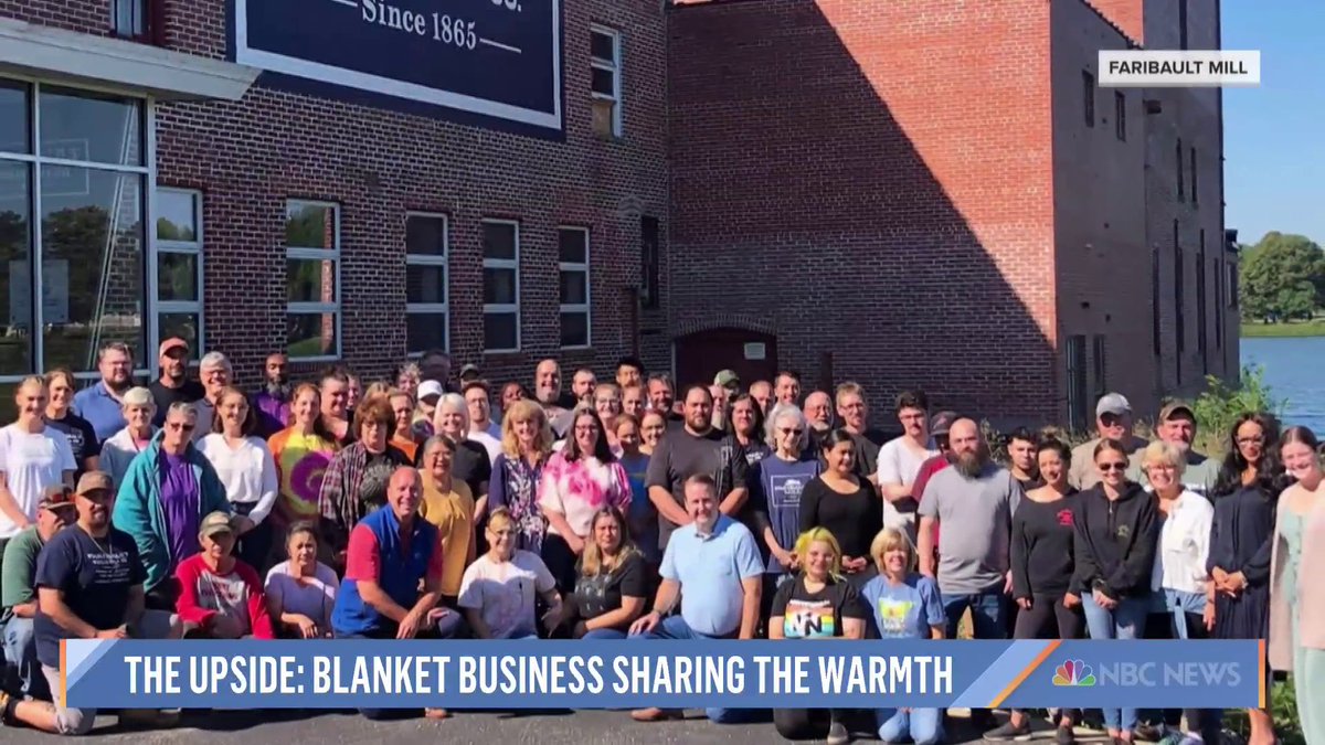 The Faribault Mill in Minnesota has been making quality wool blankets since 1865 — and now they're on a new mission to give out those blankets for free to people who could really use them. Joe Fryer shares their story.
