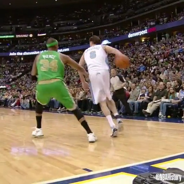 Inspired by Luka Doncic’s behind-the-back assist this week… check out some unreal behind-the-back dimes! #NBAVault