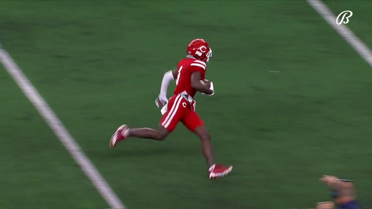 WHAT. A. PICK. 🤯 Carthage Bulldogs | Texas UIL | #TXHSFB | 📺: BSSW