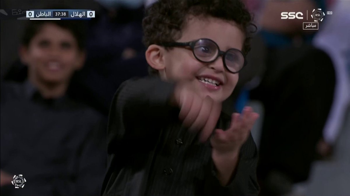 فيديو اليوم لأصغر مشجع هلالي 🥺💙