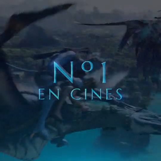 🎬 Nº1 en cines, ¿y tú te la vas a perder? #Avatar #ElSentidoDelAgua ¡Ya en cines!