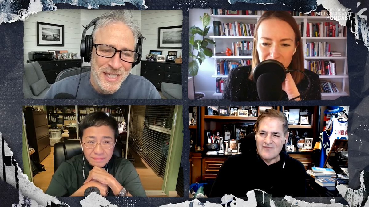 “Why does one rich man have that much power over the public sphere globally?” – Nobel Prize Winner Maria Ressa joins Mark Cuban and Julia Ioffe for a debate about Elon’s Twitter tyranny on a special year end podcast. Full interview drops Monday on Apple Podcasts