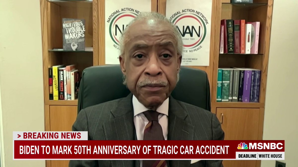 "As much respect as I had had for Joe Biden through the years... I never, ever saw a more compassionate person, my respect for him increased because it is not playing to the cameras, this is who he is" - Reverend Al Sharpton w/ Nicolle Wallace