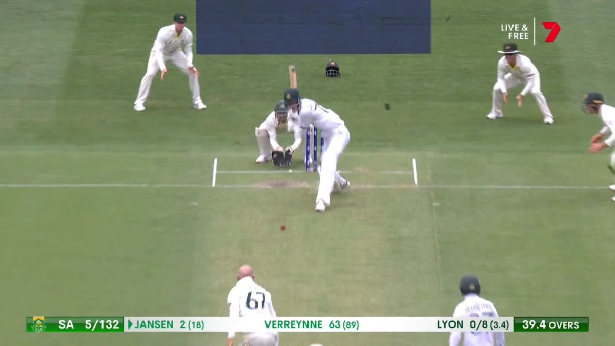 Welcome to the newest episode of 'Ricky Ponting predicts exactly what's about to happen'. Today, we have Nathan Lyon to Marco Jansen... #AUSvSA