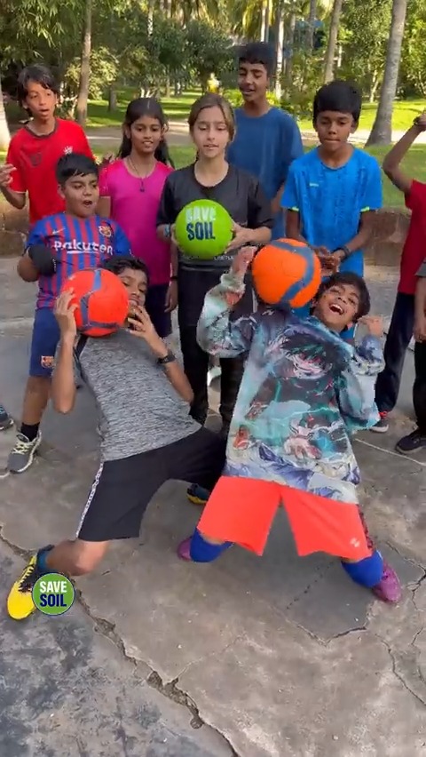 As excitement about the FIFA World Cup 2022 reaches a feverish pitch across the globe, Isha Home School students take up the #ScoreForSoil to fulfil a generational responsibility.