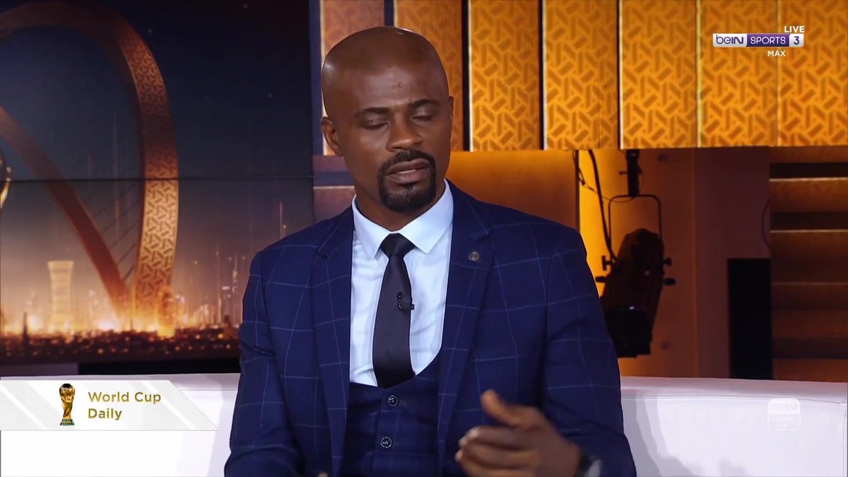 🗣️ "One thing that has stood out for me is his leadership." George Boateng discusses how Messi has impressed throughout the FIFA World Cup Qatar 2022™! 🤔 What has been the most pleasing aspect of Messi's performances for you? #FIFAWorldCup #Qatar2022 #beINWCDaily