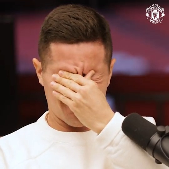 A hard goodbye ❤️ 🎙️ Ander Herrera #MUFC || #UTDPodcast