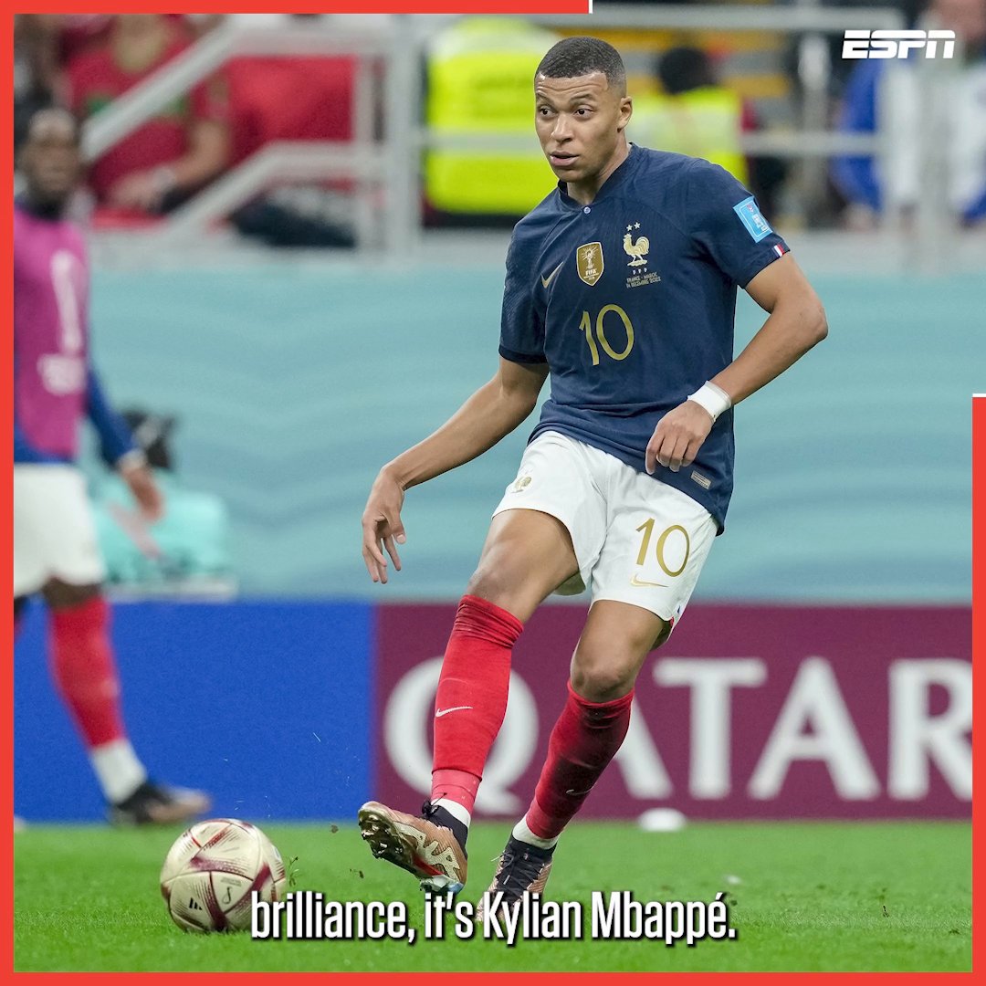 “Messi has been amazing, but if it’s down to one guy on Sunday it’s Kylian Mbappé.” 😯 ESPN’s Senior Writer Mark Ogden on why Mbappé is the most decisive player in the World Cup final 🗣