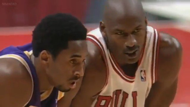 26 YEARS AGO TODAY 🐍🐐 18-year-old Kobe Bryant played his first game against his idol, Michael Jordan. KOBE: 5 PTS (2/5 FG) MJ: 30 PTS (10/32 FG) 25 YEARS AGO TODAY 🐍🐐 19-year-old Kobe duels with his idol KOBE: 33 PTS (12/20 FG) MJ: 36 PTS (12/22 FG)