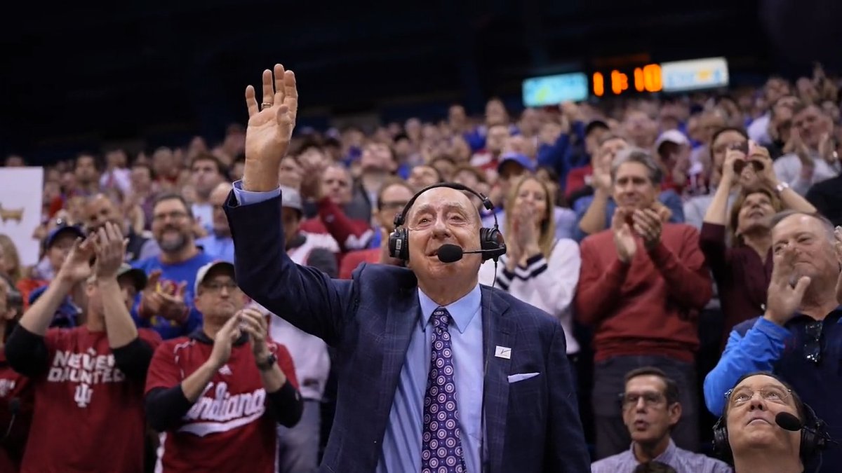 You stood for us. So we stand with you, Dick Vitale 🙌