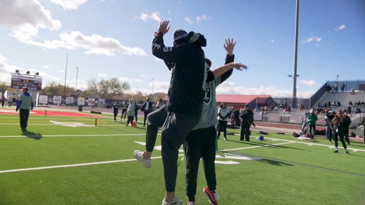 "The impact you have on people while you're playing in the NFL lasts a lot longer." Our NFL Watler Payton Man of the Year nominee AJ Cole hosted a flag football game with Special Olympics Nevada 🏈🏈 RT to help AJ win the #WPMOYChallege for an extra $25,000 for Special Olympics athletes