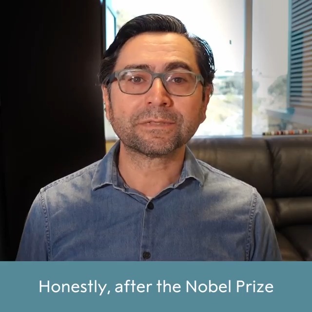 "When I first came here, I'm a bit ashamed to admit this, but I was trying to hide the fact that I came from Lebanon." 2021 medicine laureate Ardem Patapoutian on the importance of inclusion and learning to love his immigrant background. #NobelPrize