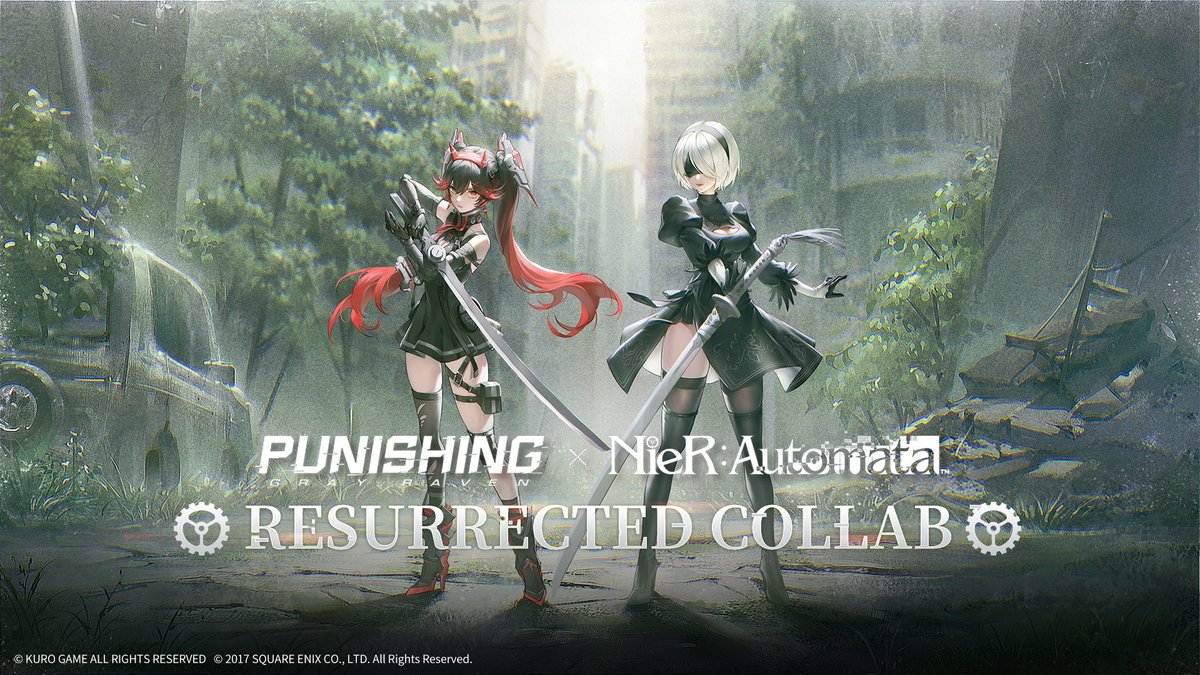 【PGR × NieR:Automata | Resurrected Collab Teaser】 December 22nd, 2022 #PGRxNieR back again Glory to mankind. #punishinggrayraven