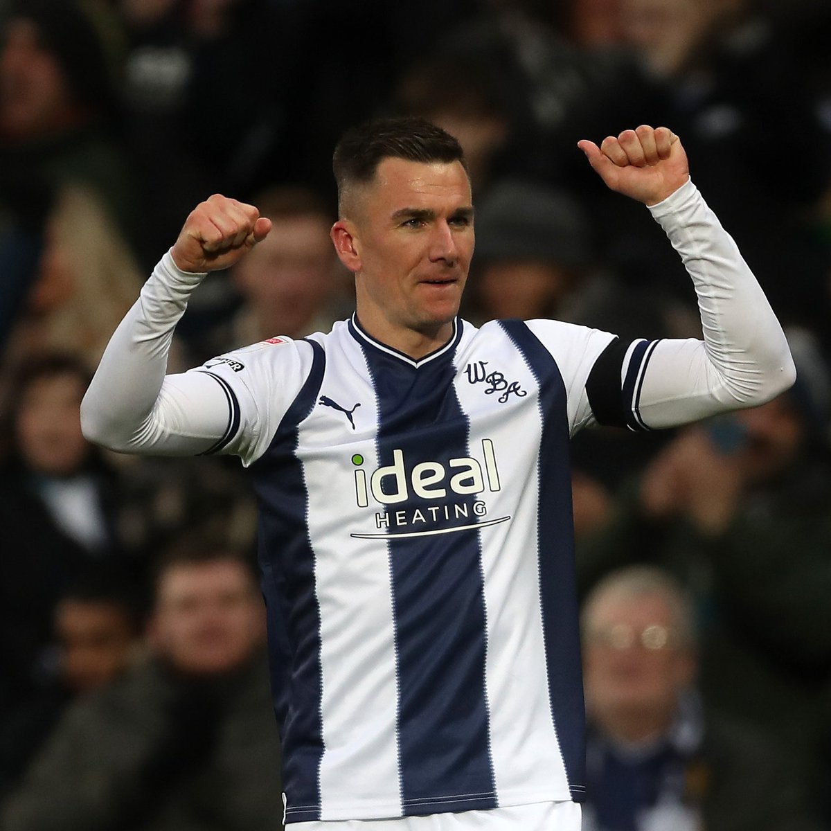 Jed's celebrations get more and more interesting every time. 🤣 The 𝗪𝗕𝗔 𝗧𝗩 angle of our opener at The Hawthorns has it all. 🎥