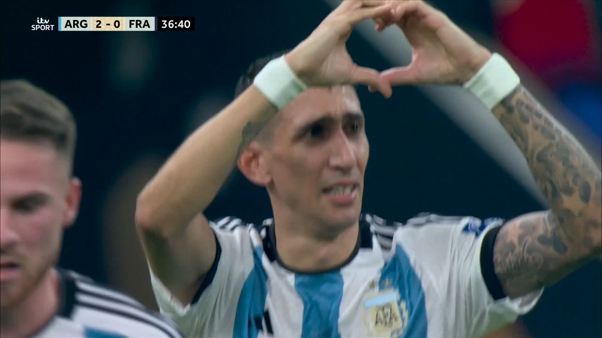 Messi - Mac Allister - Di Maria 🇦🇷 France are caught out on a swift counter attack as Argentina take control of the game with their second goal... 🙌 #ITVFootball | #FIFAWorldCup