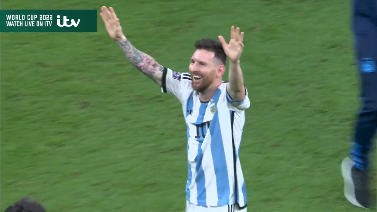 Argentina are World Cup champions!! 🤩🇦🇷 #ITVFootball | #FIFAWorldCup