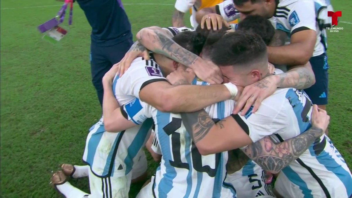 ONE LAST TELEMUNDO CALL TO END THE WORLD CUP 🇦🇷