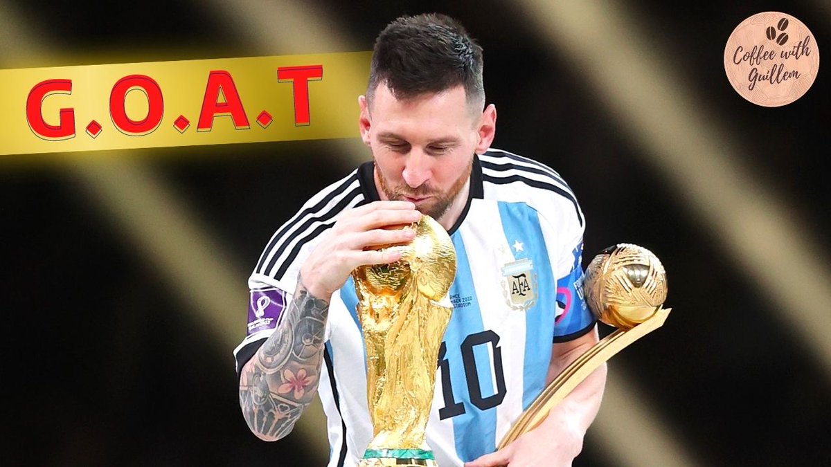Messi has won the #FIFAWorldCup. And no, he didn't do it on his own, but it certainly ends all debates 🐐 Let me give you some quick impressions from the stadium 🏟