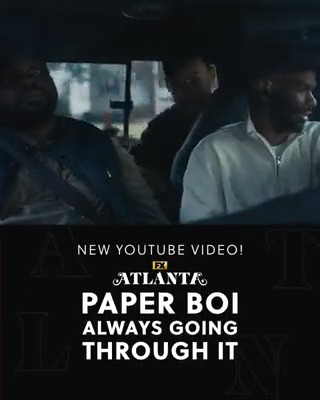 Paper Boi is always going through it. Stream all episodes of #AtlantaFX on Hulu.
