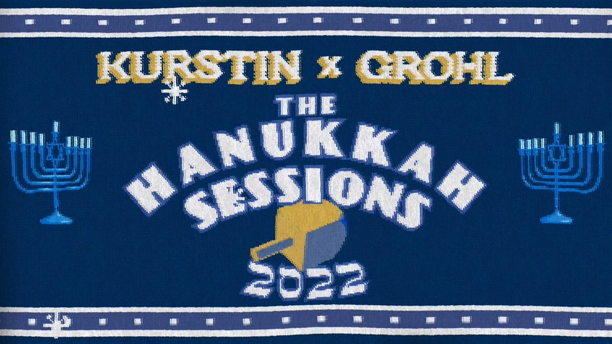 A little blood and plenty of schvitz went into this year’s Hanukkah Sessions— but the only tears you’ll be shedding will be tears of nachas when you hear Brian sing “Spinning Wheel” by Blood, Sweat &amp; (No) Tears! #happyhanukkah #hanukkahsessions