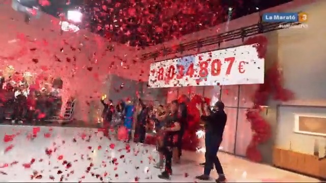 🎉 Gràcies per la vostra solidaritat un any més! La Marató de 3Cat per la salut cardiovascular tanca amb aquest marcador final: 8⃣.0⃣3⃣4⃣.8⃣0⃣7⃣ € #LaMaratóTV3 ❤️ #LaMaratóSempreBatega 📲