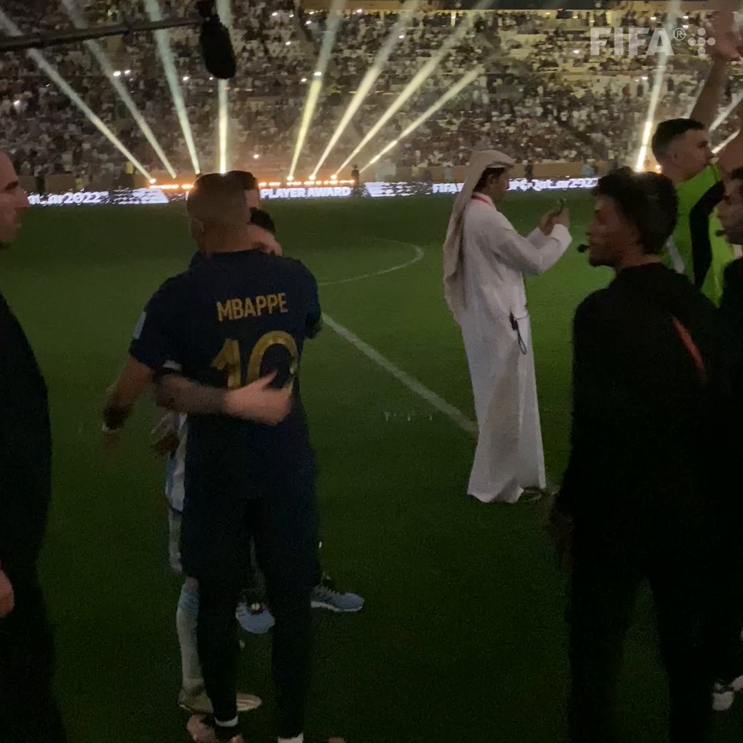 Messi ❤️ Mbappe #FIFAWorldCup #Qatar2022