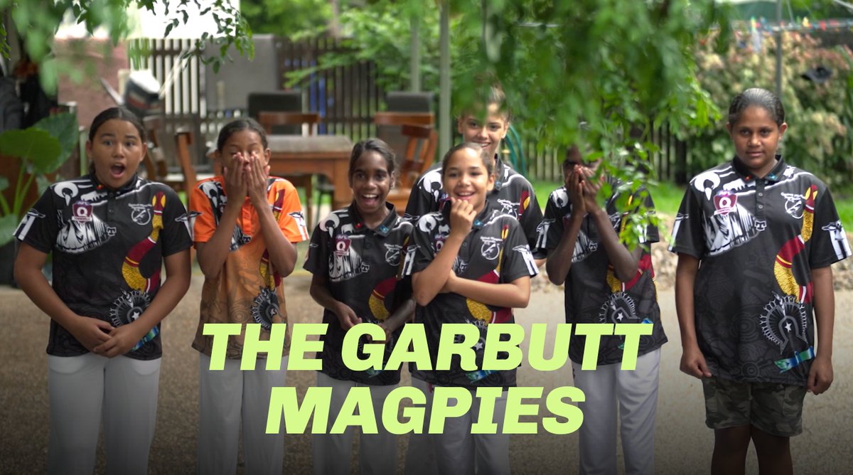 All aboard the bandwagon of the mighty Garbutt Magpies 🚍 Through the Australian Cricketers' Association Grassroots Cricket Fund, Hannah Darlington travelled to Townsville and surprised the team ahead of their First Nations Cup carnival.