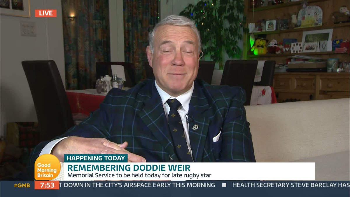 'He lit up every room that he walked into.' Scott Hastings We celebrate the life of rugby legend Doddie Weir, who was diagnosed with motor neurone disease in 2015. A foundation named 'My Name's Doddie' raised £8 million for MND research by the time that he died.
