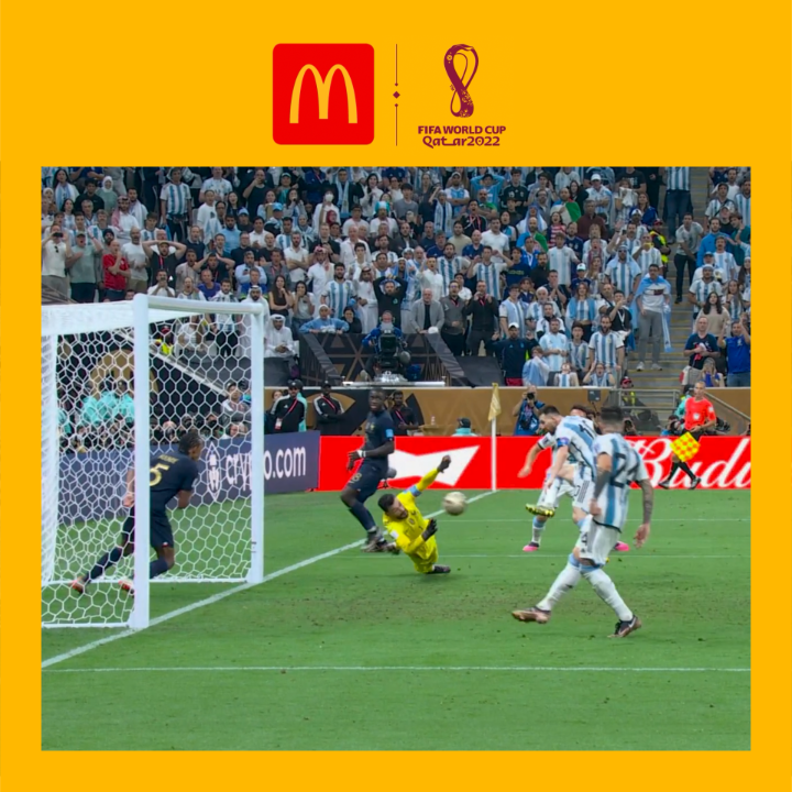 Don't cry because the tournament's over. Smile...because you can go to McDonald's more now.