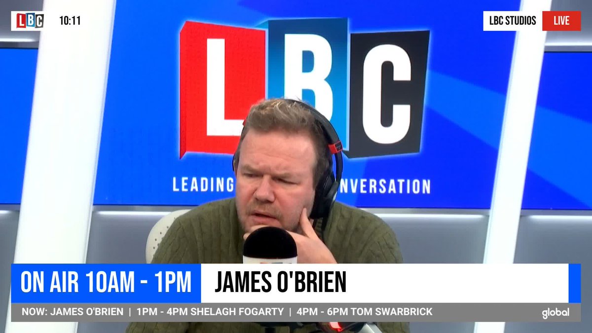 'What on earth is wrong with him?!' James O'Brien is sickened but not at all surprised by Jeremy Clarkson facing no career threat over 'downright disgusting' words about Meghan Markle. James O'Brien