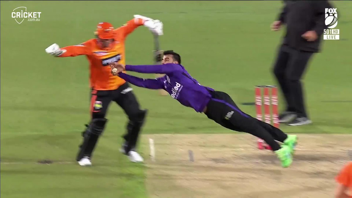 Happy to have contributed to the win for Hobart Hurricanes in the KFC Big Bash League. Bowling at the death is a new challenge, really enjoyed it today.