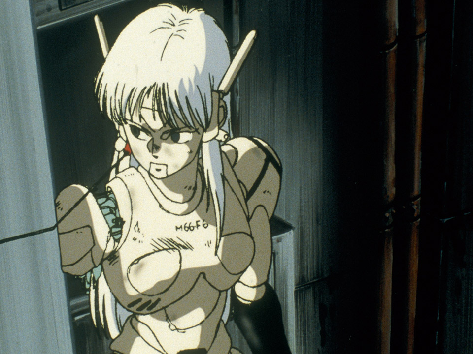 Souvenir : "Black Magic M-66" (OVA, 1987). Directed by Hiroyuki Kitakubo 佐倉 大 (北久保弘之) (Blood The Last Vampire, Roujin Z). Based on a manga by Masamune Shirow (Ghost In The Shell). A rare screening will be held on January 14 in Tokyo :