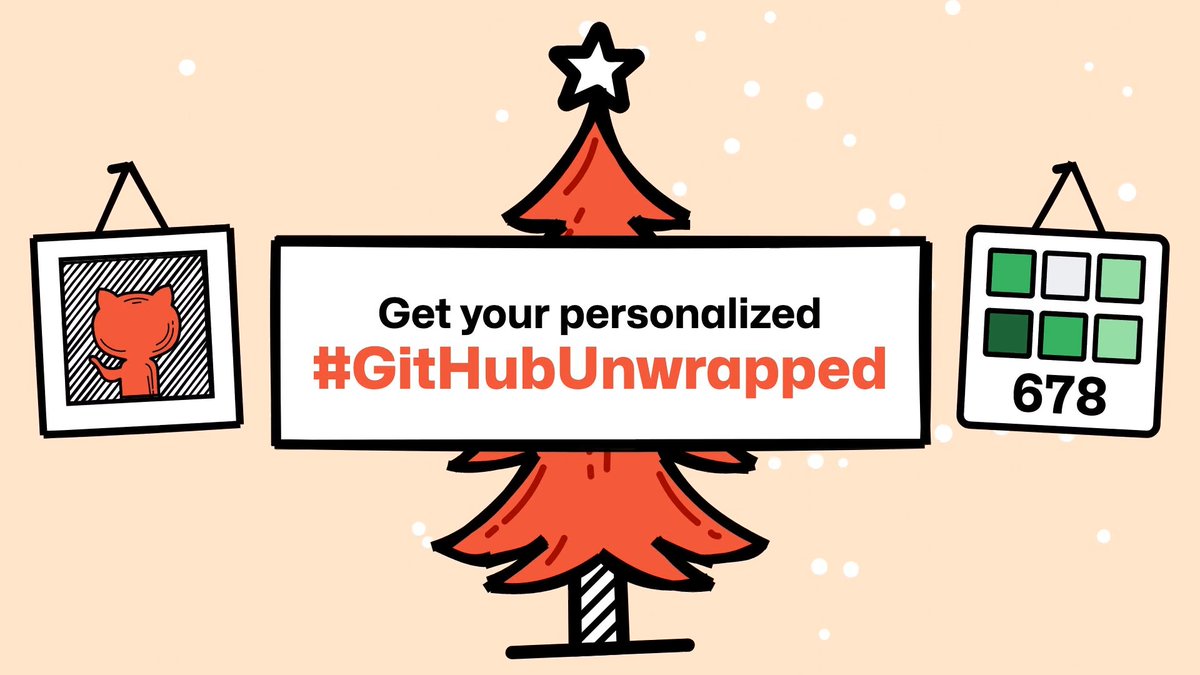 A fun and festive way to visualize your public GitHub activity this year - #GitHubUnwrapped by Jonny Burger: 🎁