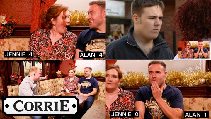 Grab a cuppa and a mince pie as we join Jennie McAlpine, Alan Halsall and Colson Smith for festive throwbacks, storyline exclusives and a Dobbs VS Brown compatibility quiz! 🎁 👇 Watch the full video on the link below👇🎅 Colson Alan Halsall
