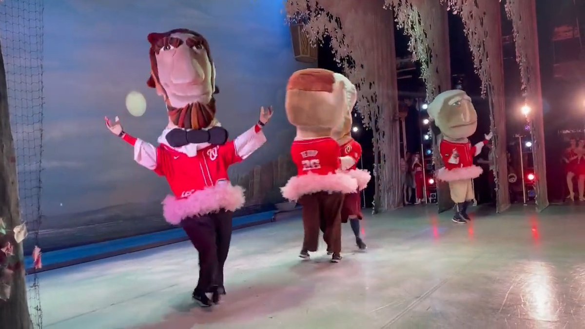 The best thing you’ll see all day. The Racing Presidents stole the show at yesterday’s matinee performance of the Washington Ballet’s Nutcracker. (Oh, Teddy.)