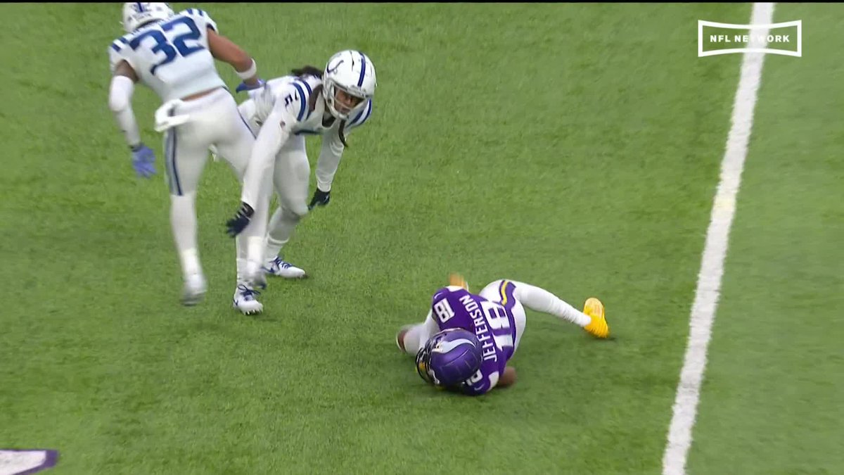 The issue is Gilmore jumping to try and hit JJ in the head.