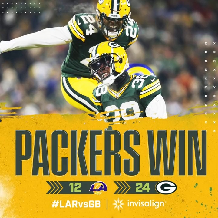 Primetime W! #LARvsGB | #GoPackGo