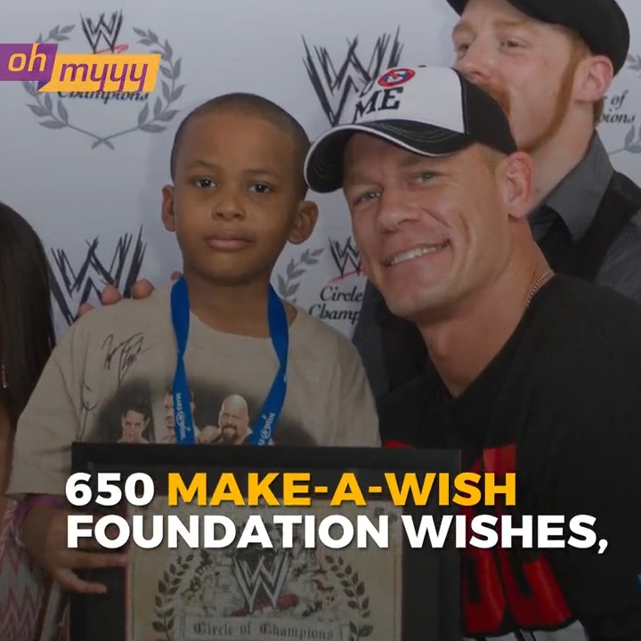 What a wonderful record to set! 💕 Well done, indeed, John Cena! 👏🏻
